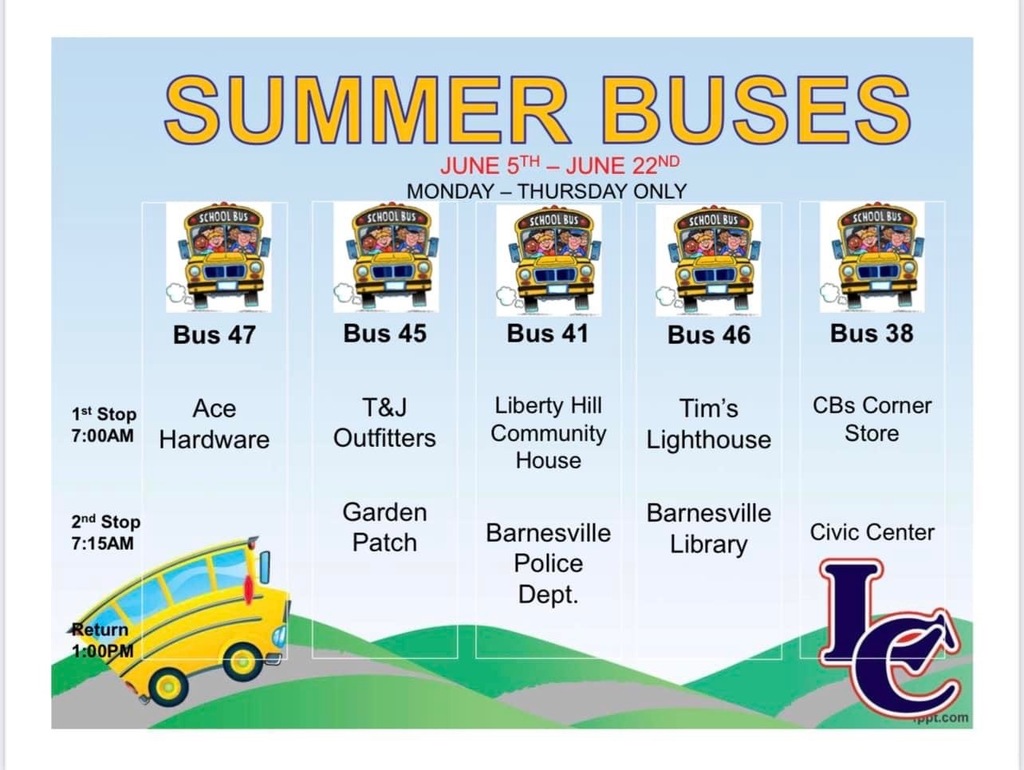 Summer Buses